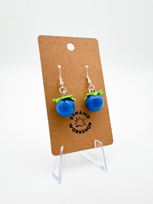 Blueberry Dangle Earrings